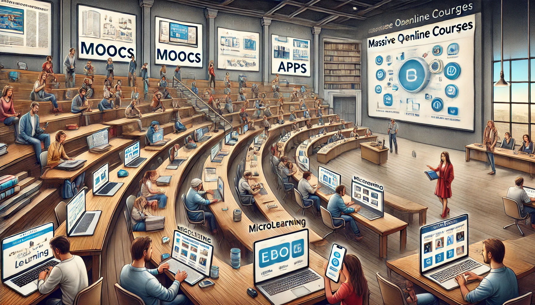 The Evolution of Online Learning Platforms: From MOOCs to Microlearning Apps