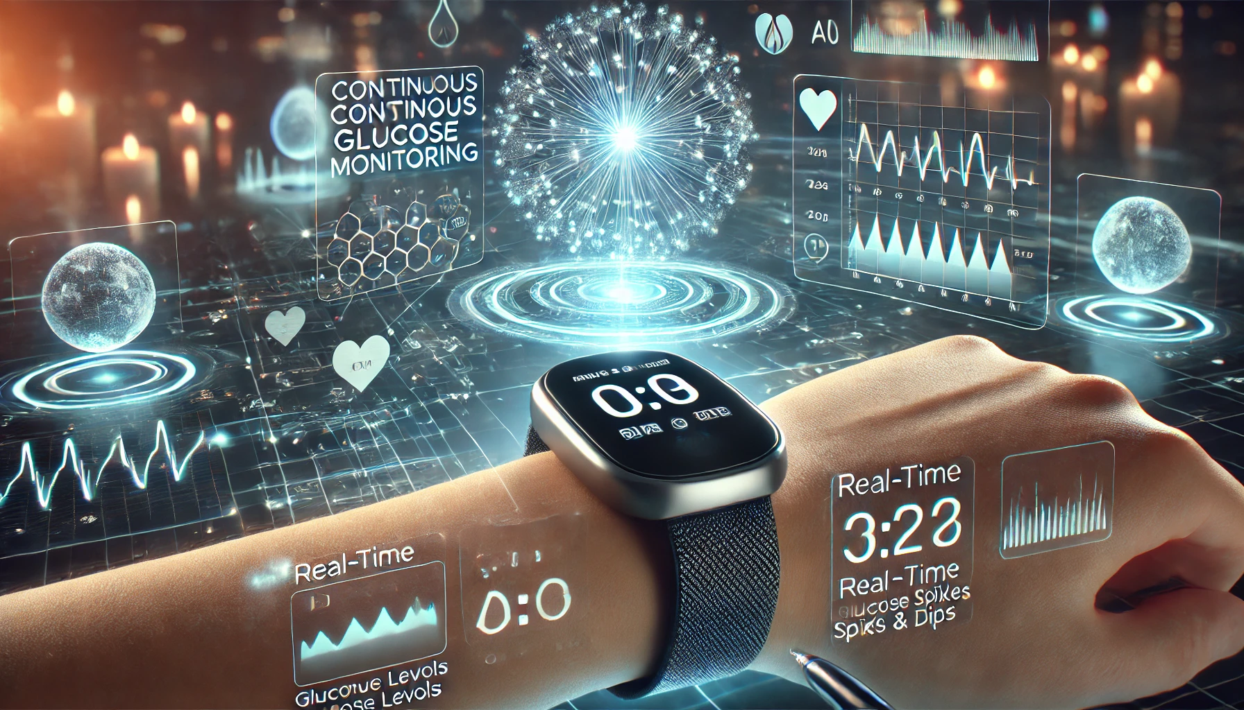 Revolutionizing Diabetes Care: Continuous Glucose Monitoring with AI-Enhanced Wearables – A Game Changer in Real-Time Health Management