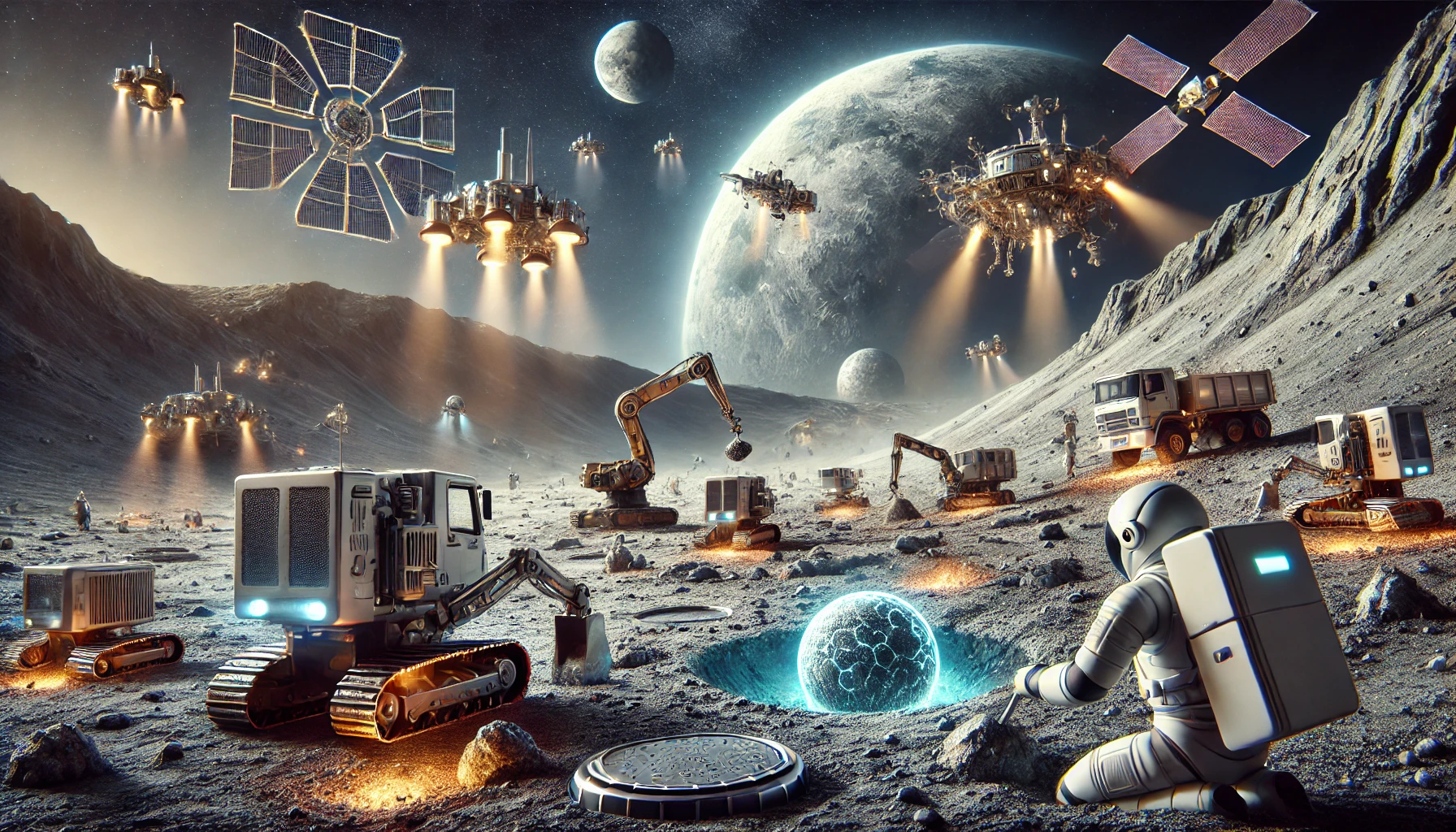 Lunar Gold Rush: How Startups Are Turning Moon Mining from Sci-Fi to Reality