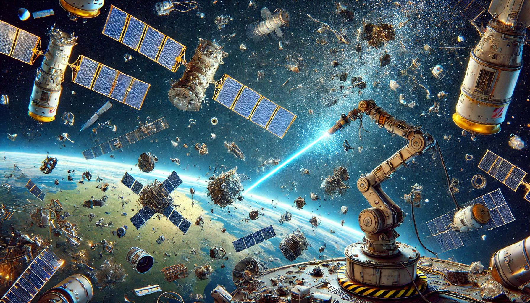 Space Debris Removal Technologies: How Startups Are Tackling the Space Junk Crisis with Laser Precision and Robotic Prowess