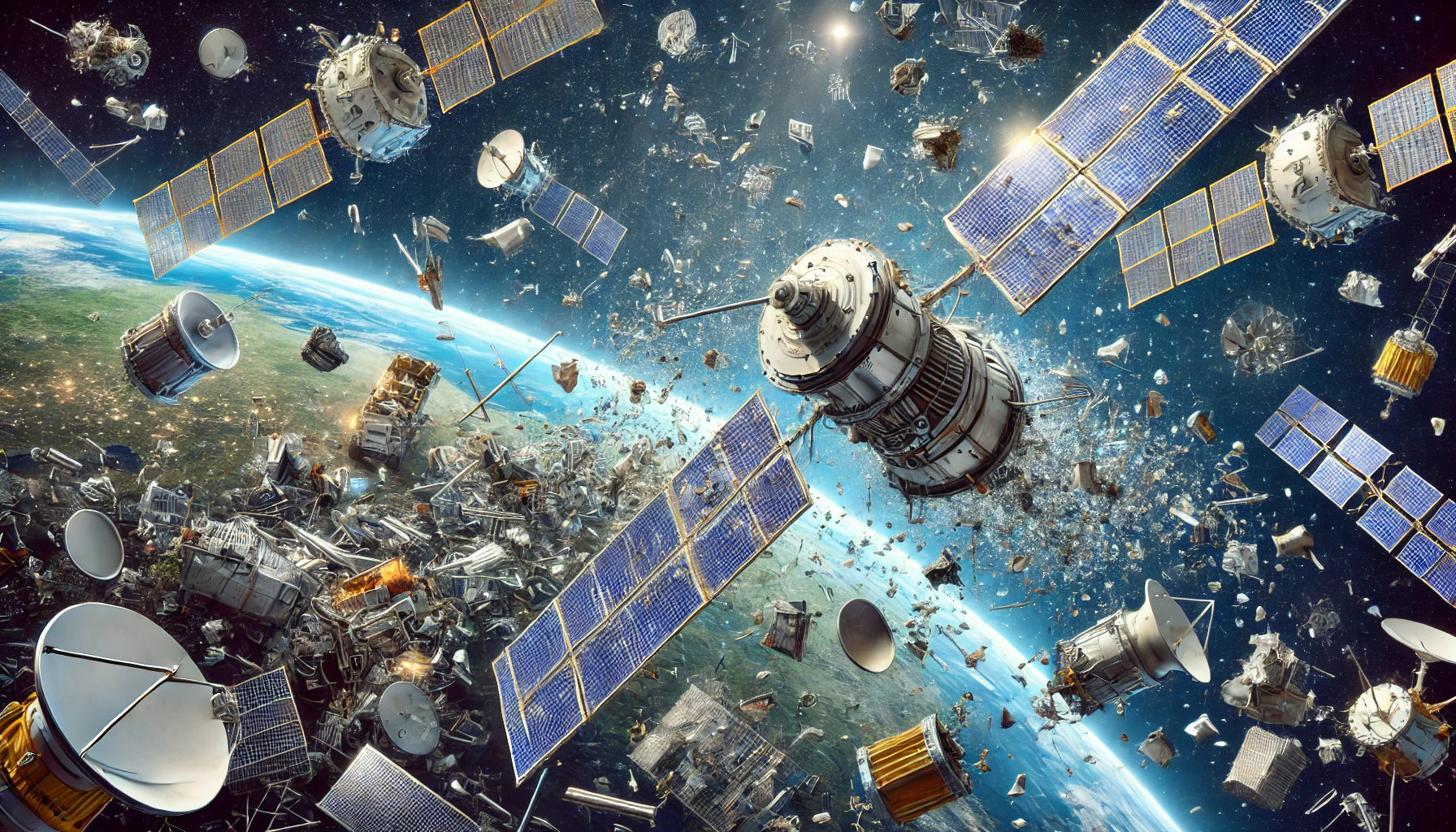 Space Junk Crisis: Can Advanced Satellite Technology Save Our Orbits From Becoming a Cosmic Landfill?