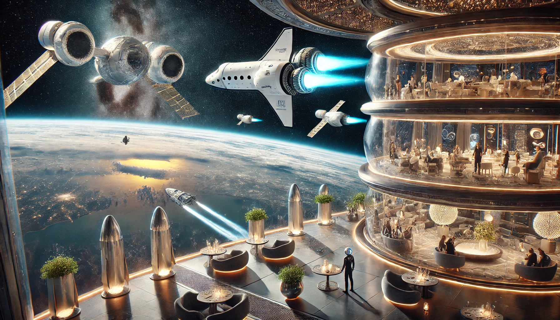 The Future of Space Tourism: What Will Space Hotels and Luxury Space Travel Look Like in 2030?