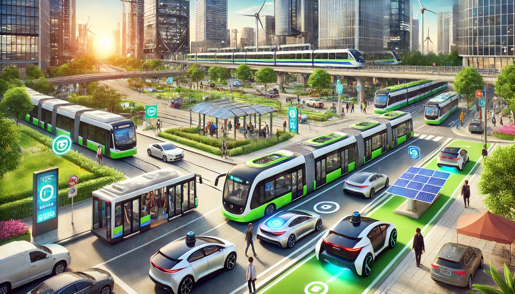 Public Transit in the Age of Autonomous and Electric Vehicles: Adapt or Become Obsolete?